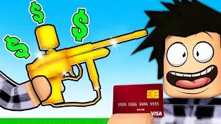 Acheter L'ARME LA PLUS PUISSANTE dans Roblox Paintball !