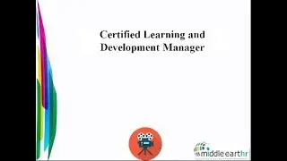 Certified Learning and Development Manager Overview