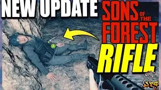 Sons Of The Forest RIFLE Location! Cave Chages! Now Connecting To Other Caves! Patch 7