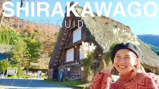 GIFU🇯🇵 9 Things to do in Shirakawago🛖🍁 Japanese countryside! Japan Travel Vlog