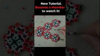 Colorful Huichol Style Bracelet #beadingtutorials #huicholstyle #seedbeadsbracelet