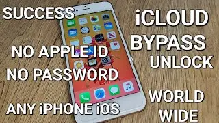 iCloud Bypass Any iPhone iOS Unlock 1000% Success without Apple ID and Password✔️