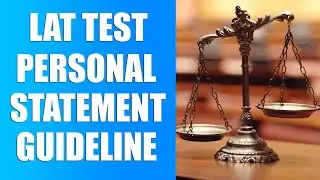 Personal Statment for Law Admission Test | How To Write Personal Statement LAT