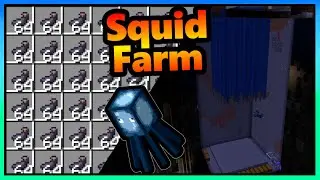 Minecraft Squid Farm | 6000+ Inc Sac per Hour | 1.20 - 1.21+