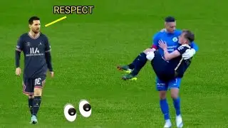 When Footballers Show Respect