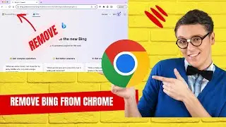 How Do I  Remove Bing Bar From Google Chrome Search | Step By Step