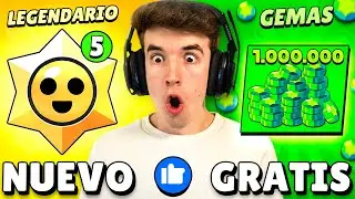 SI DAS LIKE TE DAN GRATIS 5 DROPS LEGENDARIOS Y GANA 1 MILLON de GEMAS en BRAWL STARS