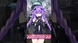 Purple Heart & Black Heart swapped outfits! Neptunia & Friends
