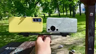Huawei P60 VS  GALAXY S21 Side-by-side camera comparison