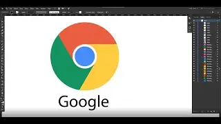 How To Make Google Chrome Logo in illustrator