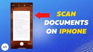 How to Scan a document on iPhone