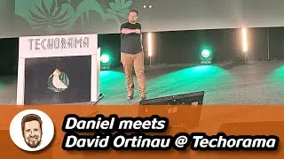 Daniel meets David Ortinau and talking about .NET MAUI