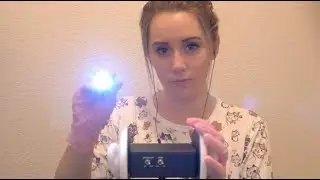 [ASMR] Latex Gloves + Follow the Light (No Talking)