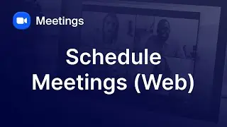 Schedule a Meeting from the Web or Desktop