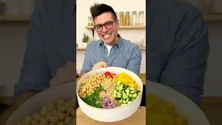 Chickpea Quinoa Salad (20 min lunch idea)