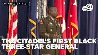 The Citadels first African American three-star general shares journey to success