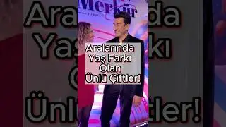 İnanamayacaksınız! Aralarında Yaş Farkı Olan Ünlü Çiftler!