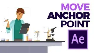 How to move Anchor Point in Adobe after effects CC