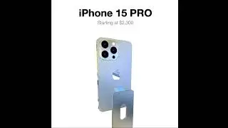 The new iPhone 15 PRO Design leaked #iphone #real