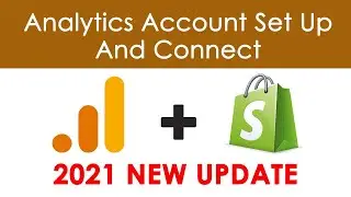 How to set up and connect google analytics to shopify | Add Google Analytics 4 into Shopify