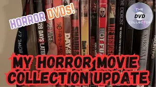 My Horror Movie Collection | Blu-ray DVD 4K UHD Update Fall 2024!