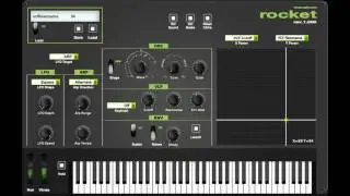 Waldorf Rocket VST Editor