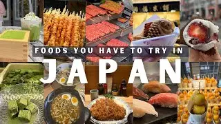 10 Foods YOU MUST Try in Japan:  Food and Travel Guide