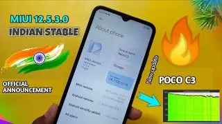 Poco C3 New MIUI 12.5.3.0 Enhanced edition Update | Poco C3 Miui 12.5 update