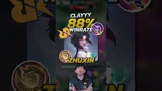 Clayyy 88% Winrate Zhuxin Build! Mobile Legends #mobilelegends #mlbb #gaming