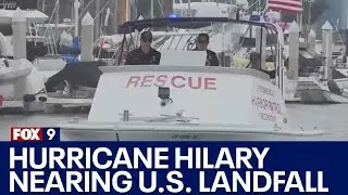 Hurricane Hilary nearing U.S. landfall