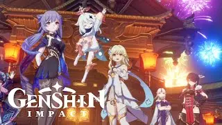 Genshin Impact 2.4 Lantern Rite Cinematic Cutscene (Fleeting Colors of Flight) - Genshin Impact