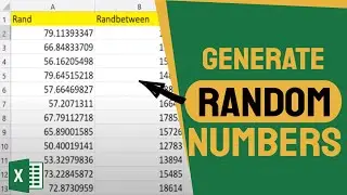 How to Generate Random Numbers In Excel? 3 EASY METHODS 😎✌️