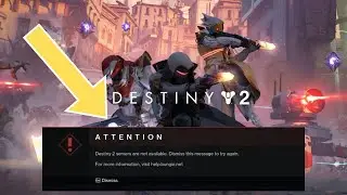 Fix Destiny 2 servers are not available