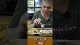 Indian Food How to Eat Thali