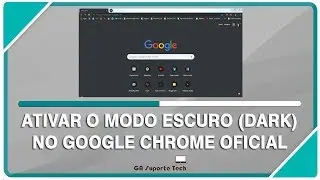 Como ATIVAR O MODO ESCURO no Google Chrome OFICIAL PC