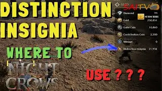 WHERE TO USE DISTINCTION INSIGNIA | BATTLE FRONT MERCHANT | NIGHT CROWS GLOBAL | NFT - F2P/P2E