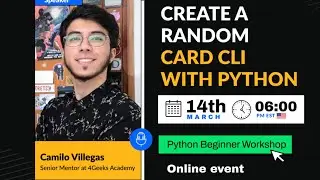 How To Build A Random Card CLI With Python