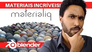 Pacote de materiais ULTRA realistas para Blender 2.82 - Materialiq Addon