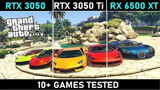 3050 Vs 3050ti Vs 6500xt 1080p Gaming Benchmark 1080p Benchmark!