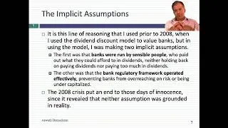 Good (Bad) Banks and Good (Bad) Investments: At the right price...