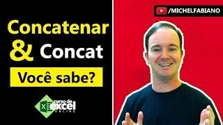 Dicas da Função Concatenar no Excel 2019