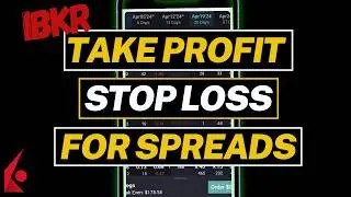 Take Profit & Stop Loss Orders For Option Spreads (IBKR Mobile App)