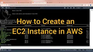 EC2 Instance Creation in AWS 2024