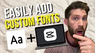 How to EASILY Import Custom Fonts to Capcut PC | 2023 Capcut Tutorial | Beginner's Guide to CapCut