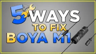 5 WAYS to Fix BOYA-M1 || MIC isnt Working (Error)