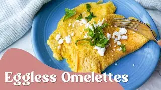 Egg Substitutes! Vegan Chickpea Omelettes That are High in Protein