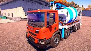 🔴LIVE Test 🚧 Concrete Mixer/Pump Truck 🚧 Construction Simulator 2022