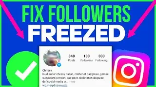 INSTAGRAM NOT SHOWING FOLLOWERS | How To Fix Instagram Follower Count Stuck Freeze 2023