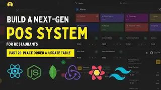 Restaurant POS System with React & Node.js – Part 20: Place Order + Update Table | #mern #razorpay