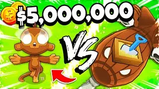 $5,000,000 Upgrade Monkey vs Dummy Boss